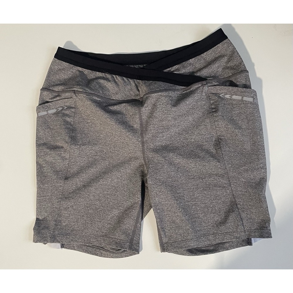 Nathan  Women Gym shorts Gray